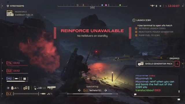 HELLDIVERS 2 impossible difficuly last reinforcement смотреть онлайн