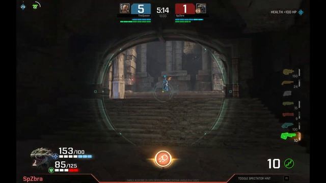 Quake Champions 2021 - Duel w/ TheQueen vs. SpZbra 3/3 / Molten Falls смотреть онлайн