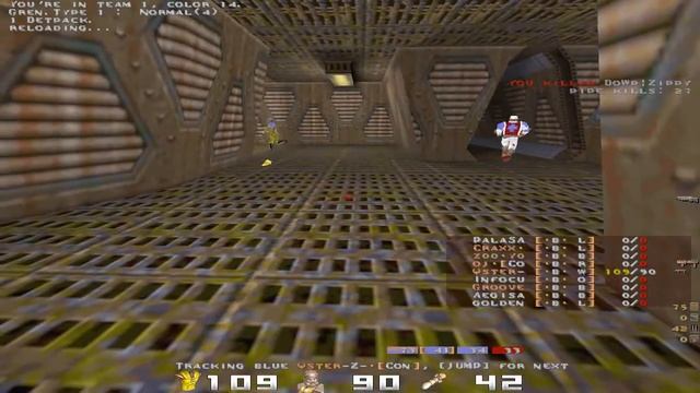 Quake Team Fortress (QWTF) - Con vs. Dogs of War II, pt. 2 смотреть онлайн