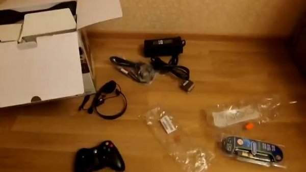 Распаковка xbox360 slim!