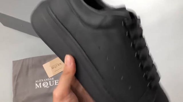 Alexander McQueen кожаные черные в Krossovking ru смотреть онлайн