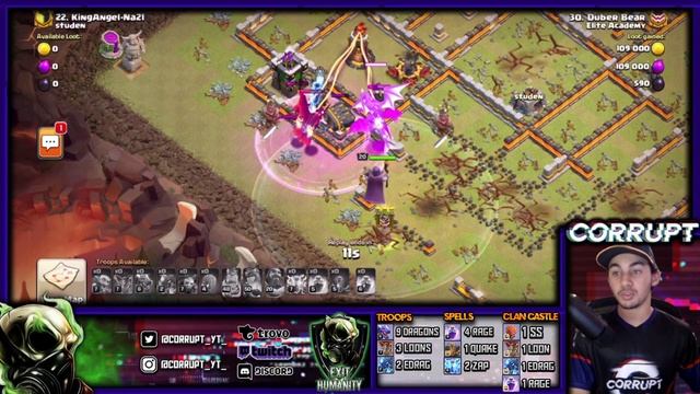 The New Lightning is INSANE! TH11 Zap Quake Attack Strategies | Clash of Clans смотреть онлайн