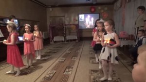 "Танец со свечами" в исполнении девочек гр.№9 МБДОУ "ЦРР - д/с "Сказка"