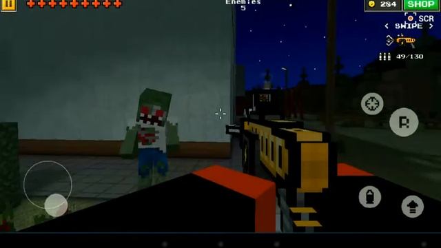 Прохождение кампании Pixel gun 3D. #1 смотреть онлайн