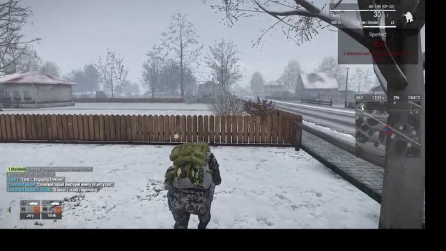 Chernarus Defense Forces Winter Combat Operations in Werferlingen смотреть онлайн