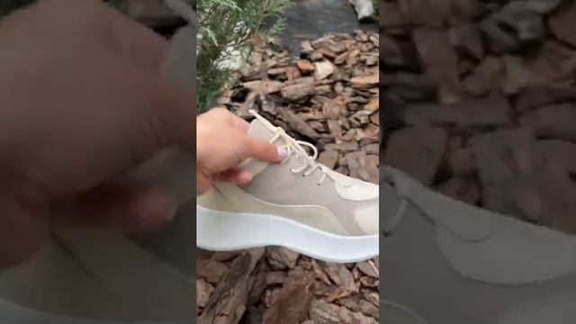 Кроссовки женские натуральные кожаные замшевые на платформе демисезонные бежевые MKraFVT 2142 3 смотреть онлайн