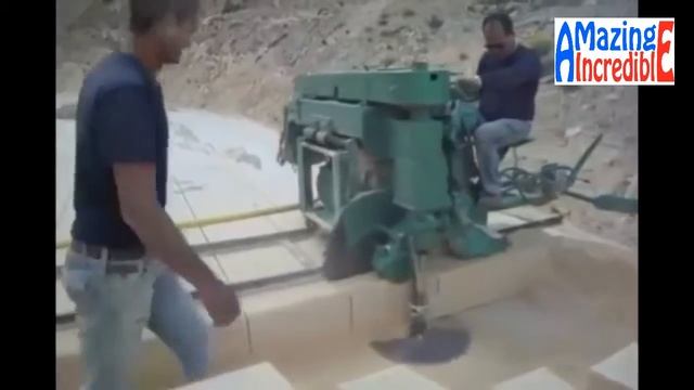 Amazing Granit Cutter In The World!!! смотреть онлайн