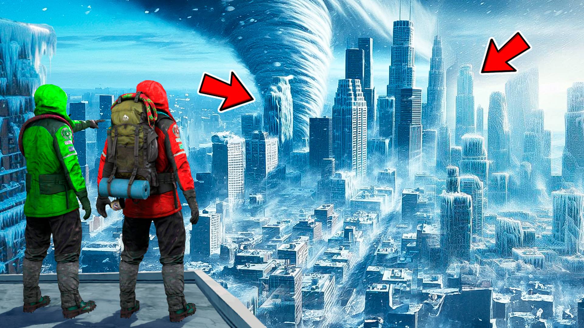 МЫ ПЕРЕЖИЛИ ЛЕДНИКОВЫЙ ПЕРИОД В ГТА 5 МОДЫ! КОНЕЦ СВЕТА АПОКАЛИПСИС ОБЗОР МОДА GTA 5 ОНЛАЙН смотреть онлайн