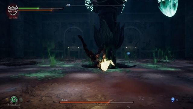 Darksiders 3 Gluttony Boss Fight Apocalyptic Difficulty (Deadly Sin Gluttony Apocalyptic Difficulty смотреть онлайн