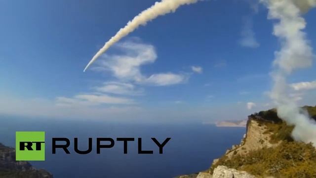 RAW Russia tests Bastion coastal defense system_hd720.mp4 смотреть онлайн