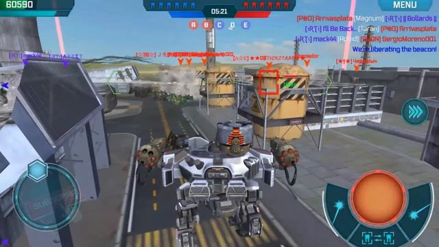 Stalker w/ ECU...SERIOUSLY!!! - War Robots Game Play смотреть онлайн