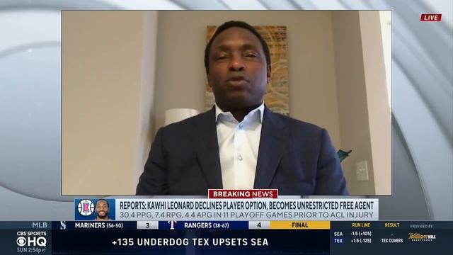 Kawhi Leonard Declines Player Option, Becomes Free Agent [NBA Free Agency] | CBS Sports HQ смотреть онлайн