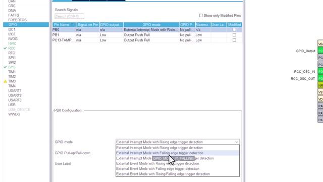 Урок по STM32 N22 HAL Прерывания EXTI