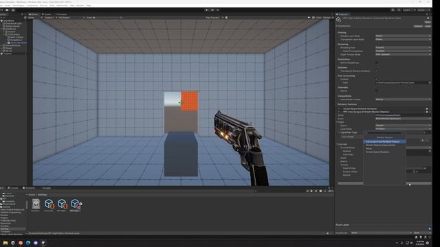 Fix FPS Weapon Clipping and FOV Distortion WITHOUT CAMERA STACKING. using Unity URP. смотреть онлайн
