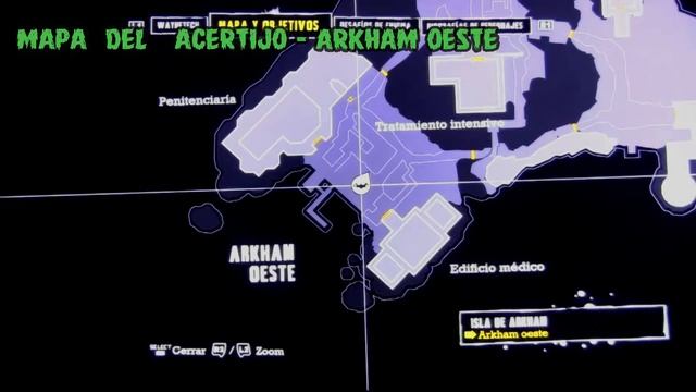 Batman ARKHAM ASYLUM - SECRETOS DE RIDDLER- MAPAS DEL ACERTIJO смотреть онлайн