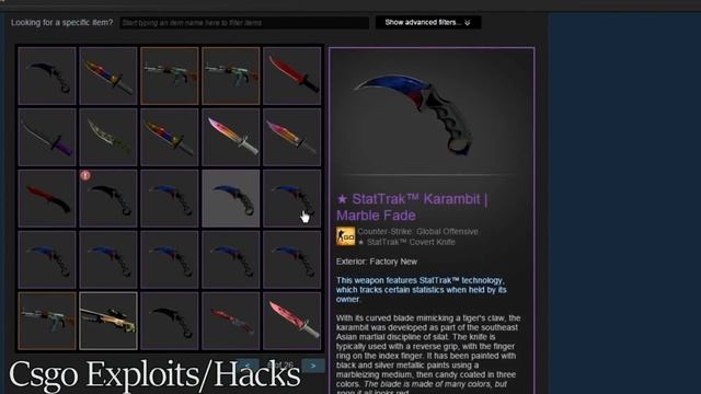 Counter strike global offensive Skin Stealer 2015 -2016 смотреть онлайн