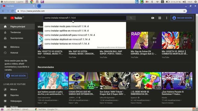 Les enseño a descargar minecraft 1.14.4 para linux\ubuntu смотреть онлайн