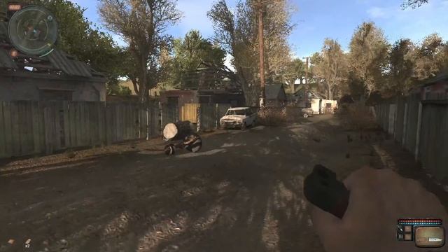 Call Of Chernobyl 1.4.22+AO WP #1 Начало, тайники в деревне новичков.