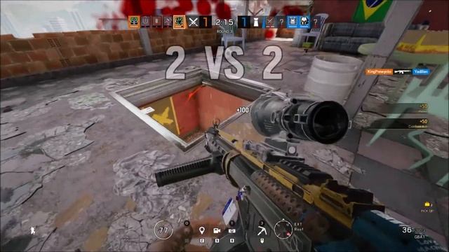 Rainbow Six Siege (Quick Match) - Amaru, My Go-To (w/HairyFuelz) смотреть онлайн
