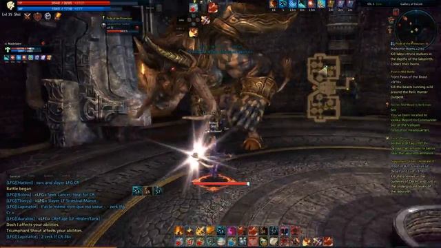 TERA Labyrinthine Stalker vs. Priest Berserker - CBT 4 Europe смотреть онлайн