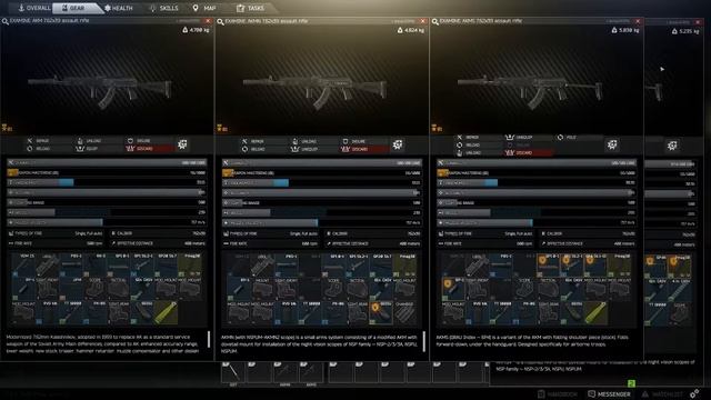 Escape From Tarkov - AKM Vs AKMS vs AKMN vs AKMSN смотреть онлайн