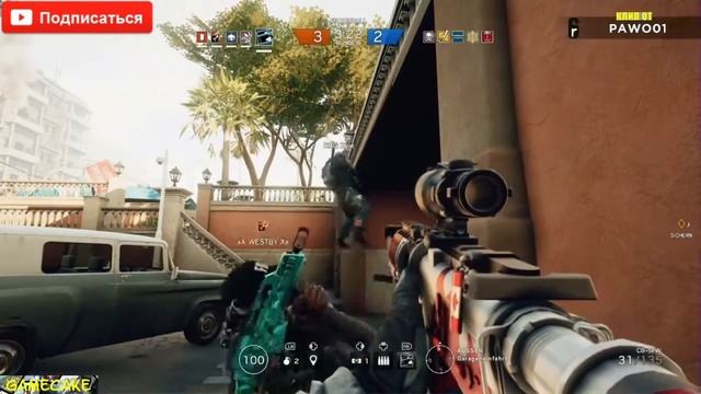 Rainbow Six Siege Случайные и смешные моменты #6 смотреть онлайн