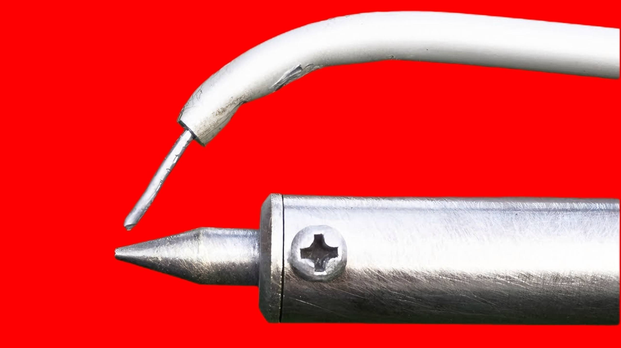 УДИВИТЕЛЬНАЯ ИДЕЯ! Паяльник с подачей припоя своими руками смотреть онлайн