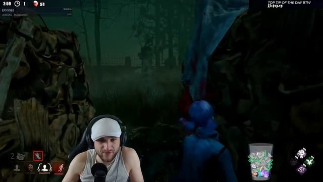 Dead by Daylight RANK 2 NEW KILLER THE SPIRIT! - THE M I N D G A M E S ARE SO FUN! смотреть онлайн
