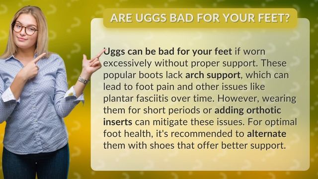 Are Uggs bad for your feet? смотреть онлайн