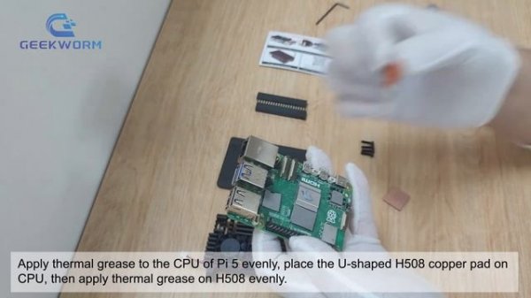 How to Install Raspberry Pi 5 Armor Case with Dual Fan P511-B?