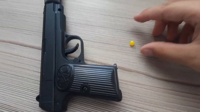 Обзор пистолета k-112s с глушителем игрушка смотреть онлайн