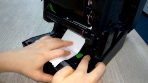 Принтер этикеток  TSC TE200_TE300 Desktop Printer_ Loading the media