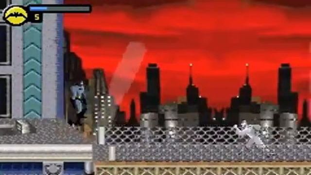 Batman Vengeance sur GameBoy Advance смотреть онлайн