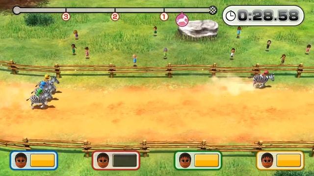Wii Party U - Amazing Feat! - Safari Standoff смотреть онлайн