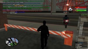 Покраска шлагбаум | SFPD