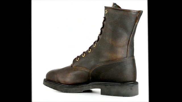 Men's Justin Original 765 Steel Toe 8 Inch American Made Work Boot @ Steel-Toe-Shoes.com смотреть онлайн