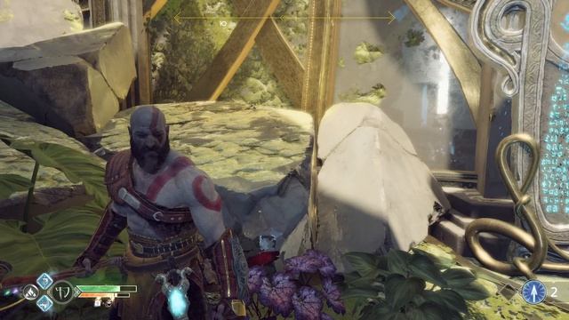 God of War 4 Прохождение #4 (Слож. "Бог Войны" Кратос слишком стар для таких боев)