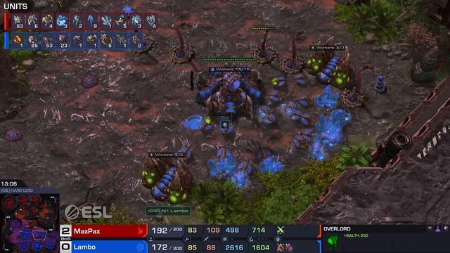 MaxPax and Lambo Have a FANTASTIC Late Game Duel - StarCraft 2 смотреть онлайн
