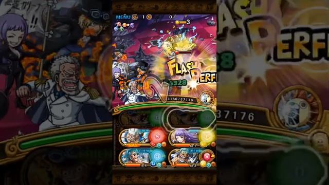 OPTC - Luffy Vs Katakuri (Round 3) - 10 Stamina Katakuri (v3 Sabo Team) [2:27]