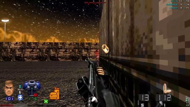 LiTDOOM 0.595 Episode 1 Ultimate Doom (Test) смотреть онлайн
