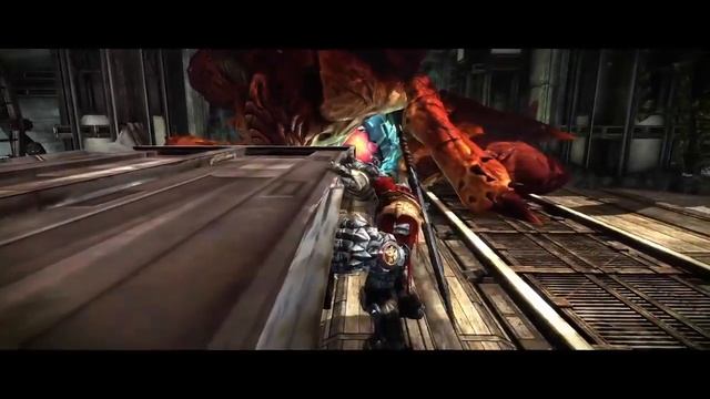 I deleted a monsters jaw with a train.... | Darksiders War Remastered смотреть онлайн