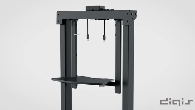 Сборка моторизованной мобильной стойки для ТВ и панелей Digis DSM-PM986 смотреть онлайн