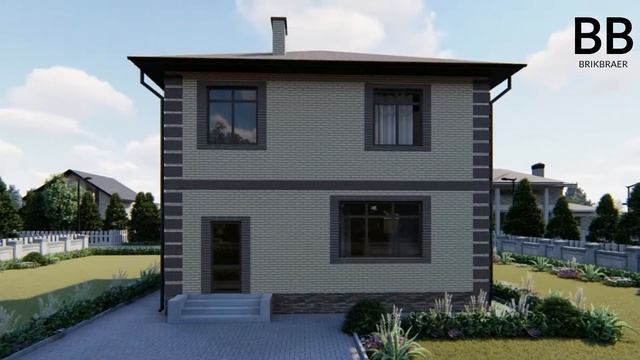 Строительство домов Ростов-на-Дону.Проект дома 205 кв.м.