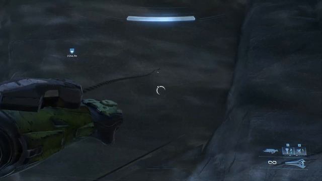 A crack in the rock with a clearance, the secrets of the Halo Infinite map смотреть онлайн