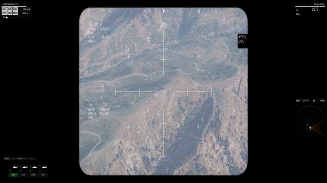 V-44 X Blackfish (AC-130)provides fire from above-ARMA3 아르마3 KJS смотреть онлайн