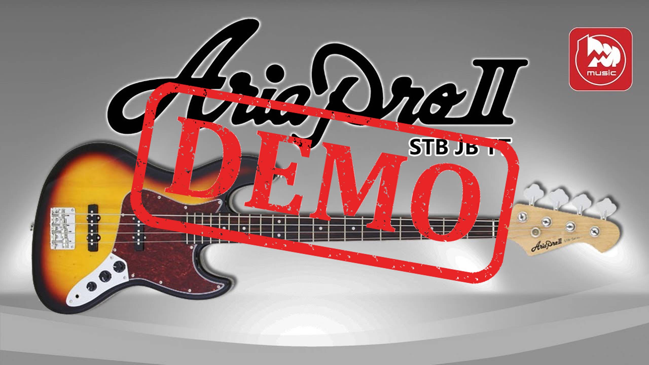 Бас-гитара ARIA STB-JB/TT - демонстрация звучания смотреть онлайн