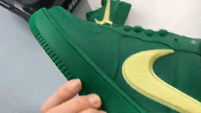 [UNBOXING] AMBUSH X Nike Air Force 1 Low Pine Green/Citron DV3464-300 Brand New смотреть онлайн