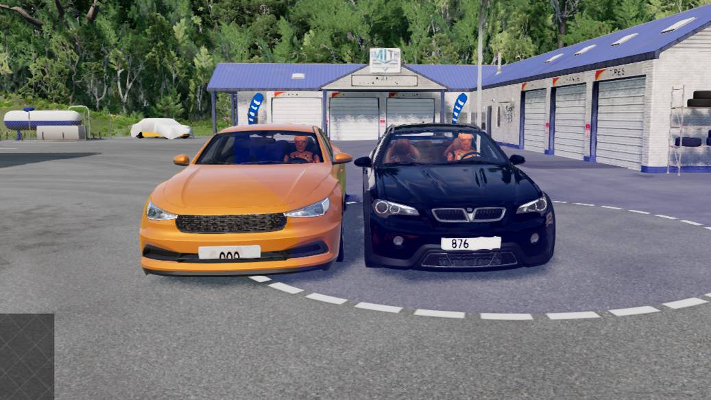 Обзор на мою машину и машину моего друга в бимке