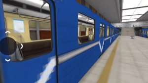 Subway Simulator 3D режим пассажира. Зелёная ветка