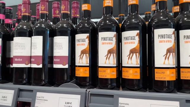 Афины. Едем в Lidl и мясную лавку. смотреть онлайн